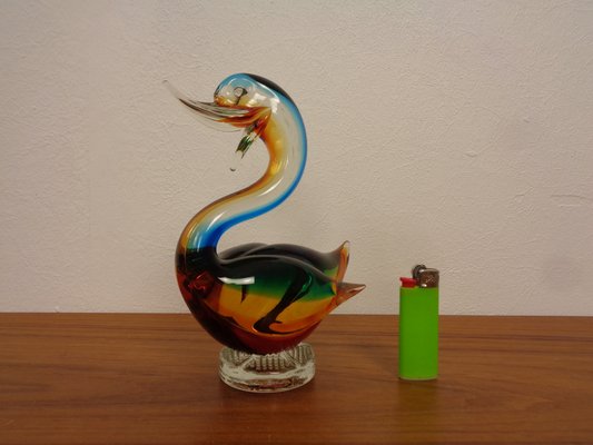 Murano Glass Duck & Swan, Italy, 1960s, Set of 2-RDW-1821389