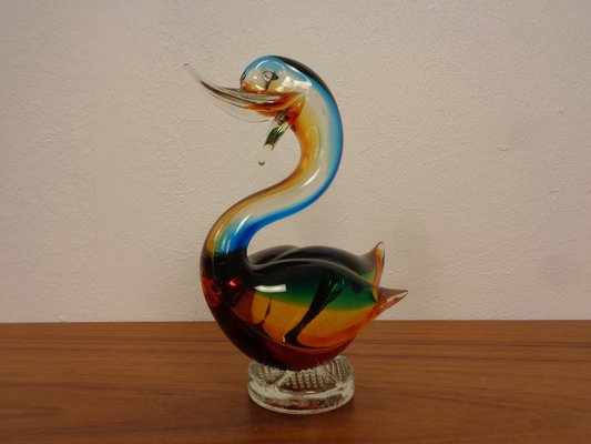 Murano Glass Duck & Swan, Italy, 1960s, Set of 2-RDW-1821389