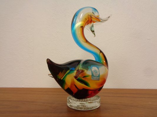 Murano Glass Duck & Swan, Italy, 1960s, Set of 2-RDW-1821389