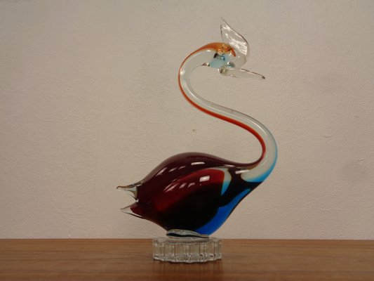 Murano Glass Duck & Swan, Italy, 1960s, Set of 2-RDW-1821389