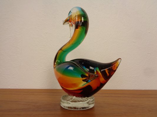 Murano Glass Duck & Swan, Italy, 1960s, Set of 2-RDW-1821389