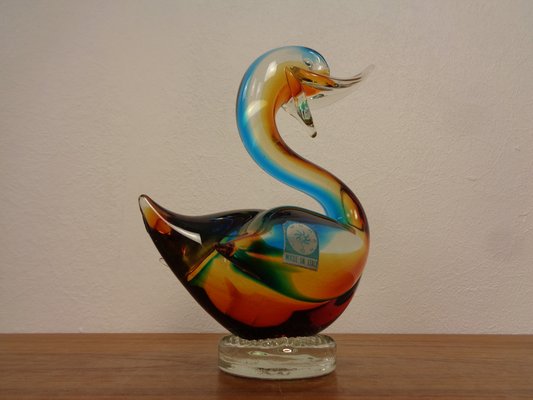 Murano Glass Duck & Swan, Italy, 1960s, Set of 2-RDW-1821389