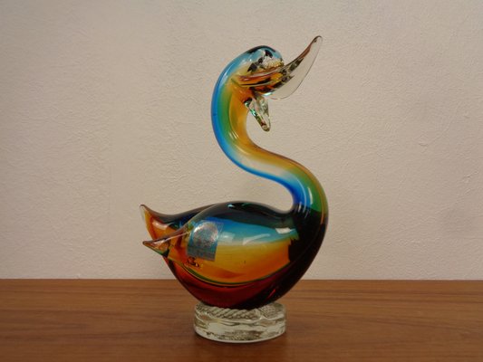 Murano Glass Duck & Swan, Italy, 1960s, Set of 2-RDW-1821389