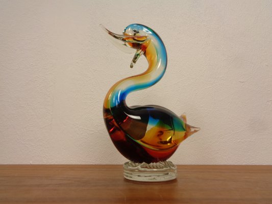 Murano Glass Duck & Swan, Italy, 1960s, Set of 2-RDW-1821389