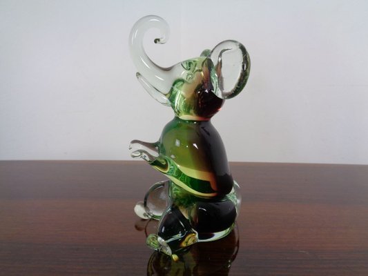 Murano Glass Elephant from Murano, 1960s-RDW-838328