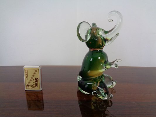 Murano Glass Elephant from Murano, 1960s-RDW-838328