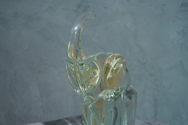 Murano Glass Elephant Sculpture, 1980-UH-1121971