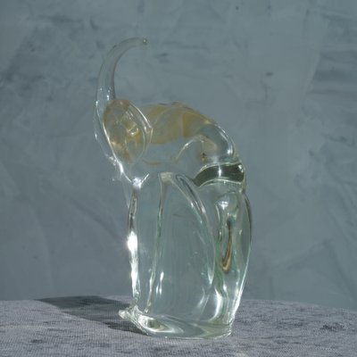 Murano Glass Elephant Sculpture, 1980-UH-1121971