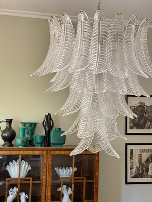 Murano Glass Feather Chandelier-ARN-1374468