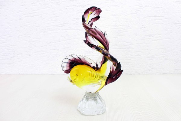 Murano Glass Fish, 1970s-BQF-1704779