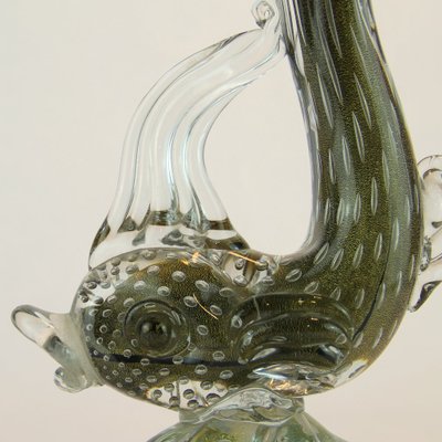 Murano Glass Fish Figurine by Alfredo Barbini, 1960s-NE-672842