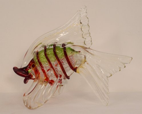 Murano Glass Fish, Italy, 1970s-AOL-1295934