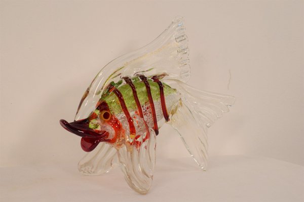 Murano Glass Fish, Italy, 1970s-AOL-1295934