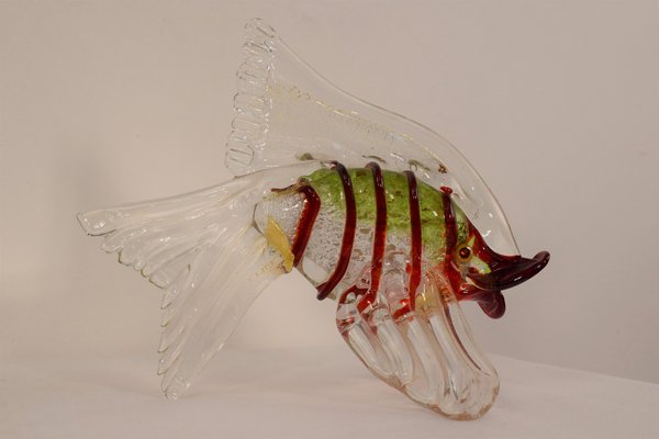 Murano Glass Fish, Italy, 1970s-AOL-1295934