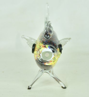 Murano Glass Fish Sculpture, 1960s-ROJ-577950