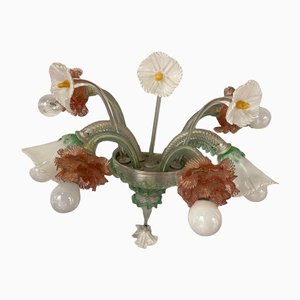 Murano Glass Flower Wall Light, 1960-RJQ-1172239