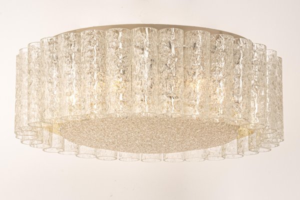 Murano Glass Flush Mount by Doria, Germany, 1960s-UGR-1085410