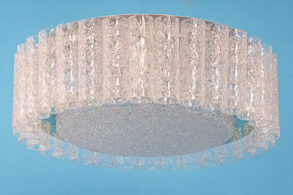 Murano Glass Flush Mount by Doria, Germany, 1960s-UGR-1085410