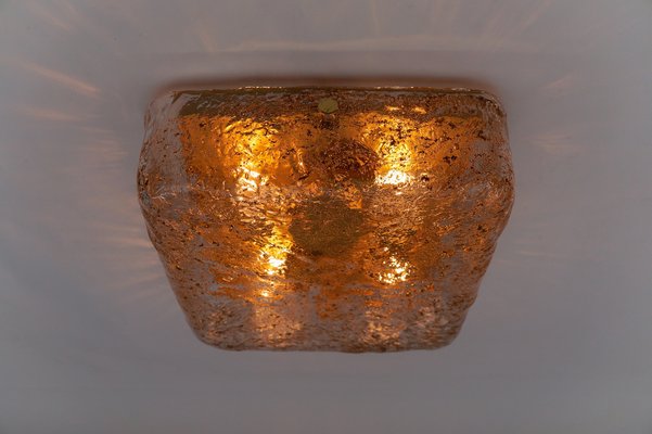 Murano Glass Flush Mount by Kaiser Leuchten, 1960s-KQB-1732947