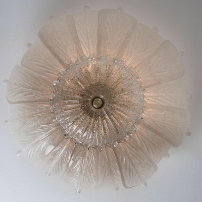 Murano Glass Flush Mount from Barovier & Toso, Italy, 1970s-VDW-1403249