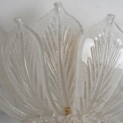 Murano Glass Flush Mount from Barovier & Toso, Italy, 1970s-VDW-1403249