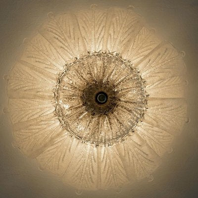 Murano Glass Flush Mount from Barovier & Toso, Italy, 1970s-VDW-1403249