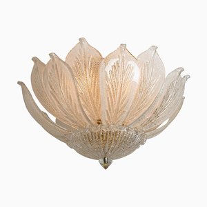 Murano Glass Flush Mount from Barovier & Toso, Italy, 1970s-VDW-1403249