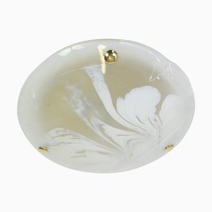 Murano Glass Flush Mount from Hillebrand, Germany, 1970s-UGR-1085774