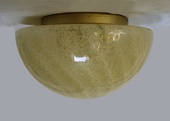 Murano Glass Flush Mount Lamp from Doria Leuchten, 1970s-DEK-548780