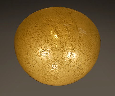 Murano Glass Flush Mount Lamp from Doria Leuchten, 1970s-DEK-548780