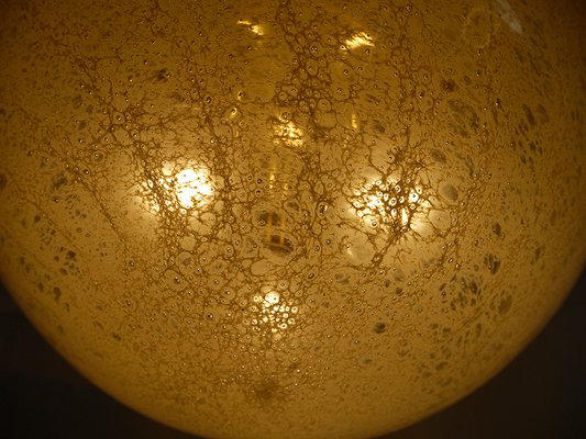 Murano Glass Flush Mount Lamp from Doria Leuchten, 1970s-DEK-548780