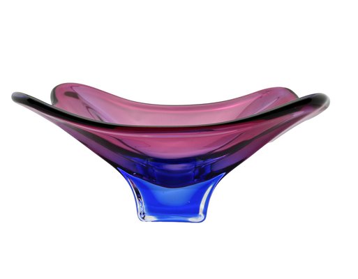 Murano Glass Fruit Bowl, 1960s-YZB-1822666