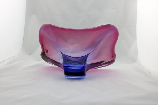 Murano Glass Fruit Bowl, 1960s-YZB-1822666