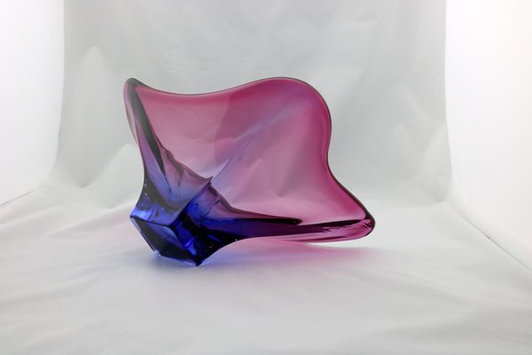 Murano Glass Fruit Bowl, 1960s-YZB-1822666