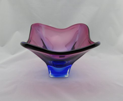 Murano Glass Fruit Bowl, 1960s-YZB-1822666