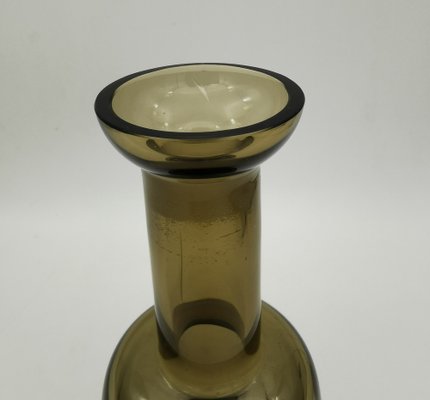 Murano Glass & Fumè Bottle or Vase, 1950s-BGS-1276911