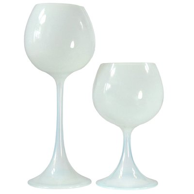 Murano Glass Goblets from Cenedese, 1970s, Set of 2-GIW-1362140