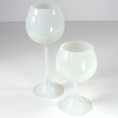 Murano Glass Goblets from Cenedese, 1970s, Set of 2-GIW-1362140