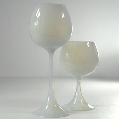 Murano Glass Goblets from Cenedese, 1970s, Set of 2-GIW-1362140