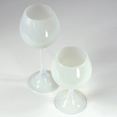 Murano Glass Goblets from Cenedese, 1970s, Set of 2-GIW-1362140