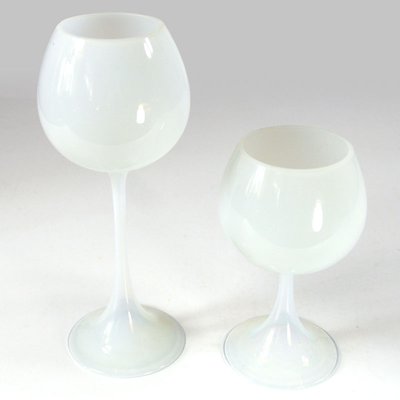 Murano Glass Goblets from Cenedese, 1970s, Set of 2-GIW-1362140