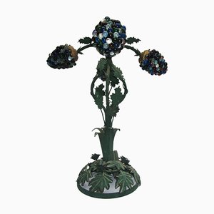 Murano Glass Grapes Table Lamp, 1970s-ZVO-862407