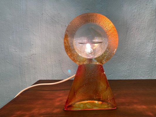 Murano Glass Halogen Table Lamp from Vetri Murano, 1970s-AET-2034667