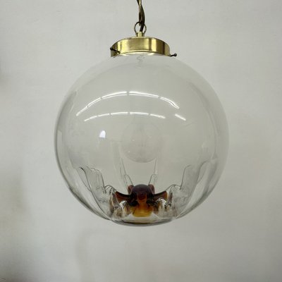 Murano Glass Hanging Lamp from Mazzega, 1970s-BGP-1721183