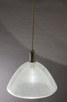 Murano Glass Hanging Lamp from Mazzega, 1970s-ESB-1729569