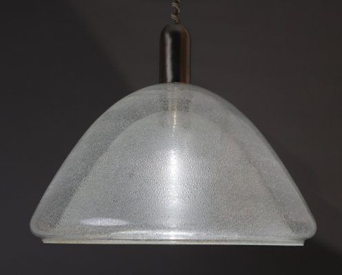 Murano Glass Hanging Lamp from Mazzega, 1970s-ESB-1729569