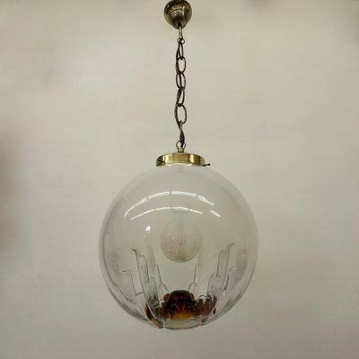 Murano Glass Hanging Lamp from Mazzega, 1970s-BGP-1721183