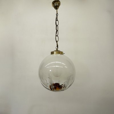 Murano Glass Hanging Lamp from Mazzega, 1970s-BGP-1721183