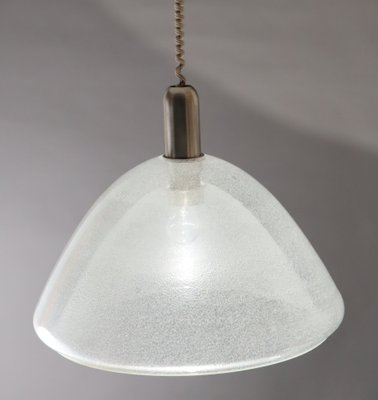 Murano Glass Hanging Lamp from Mazzega, 1970s-ESB-1729569