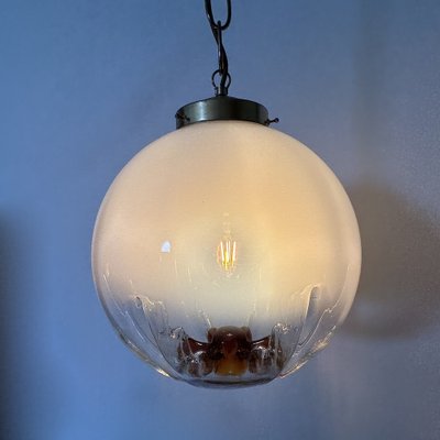 Murano Glass Hanging Lamp from Mazzega, 1970s-BGP-1721183